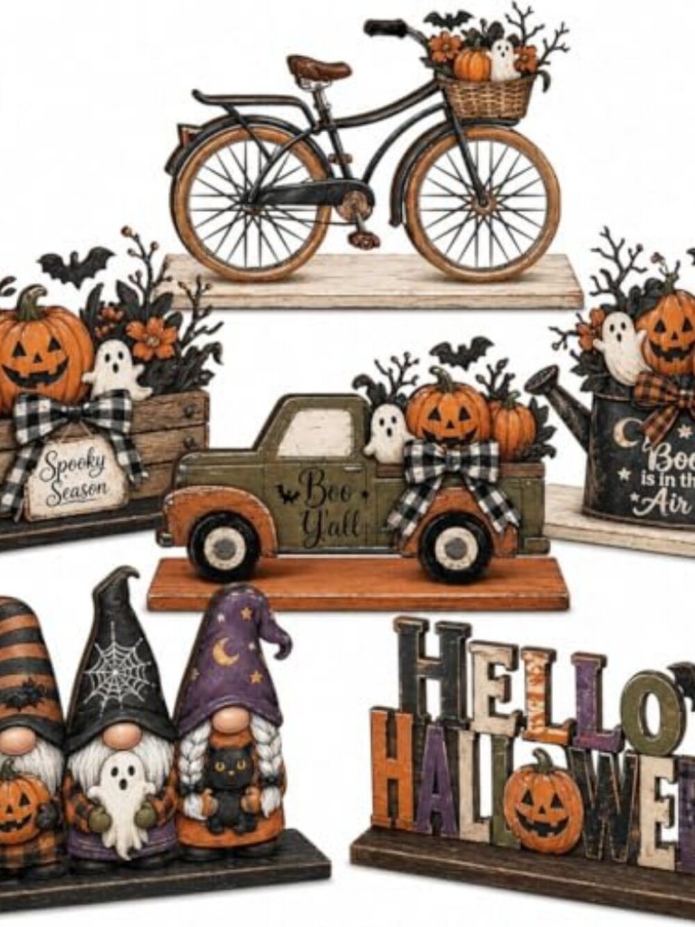 Halloween Decor Indoor, Halloween Table Decorations Indoor for Home
